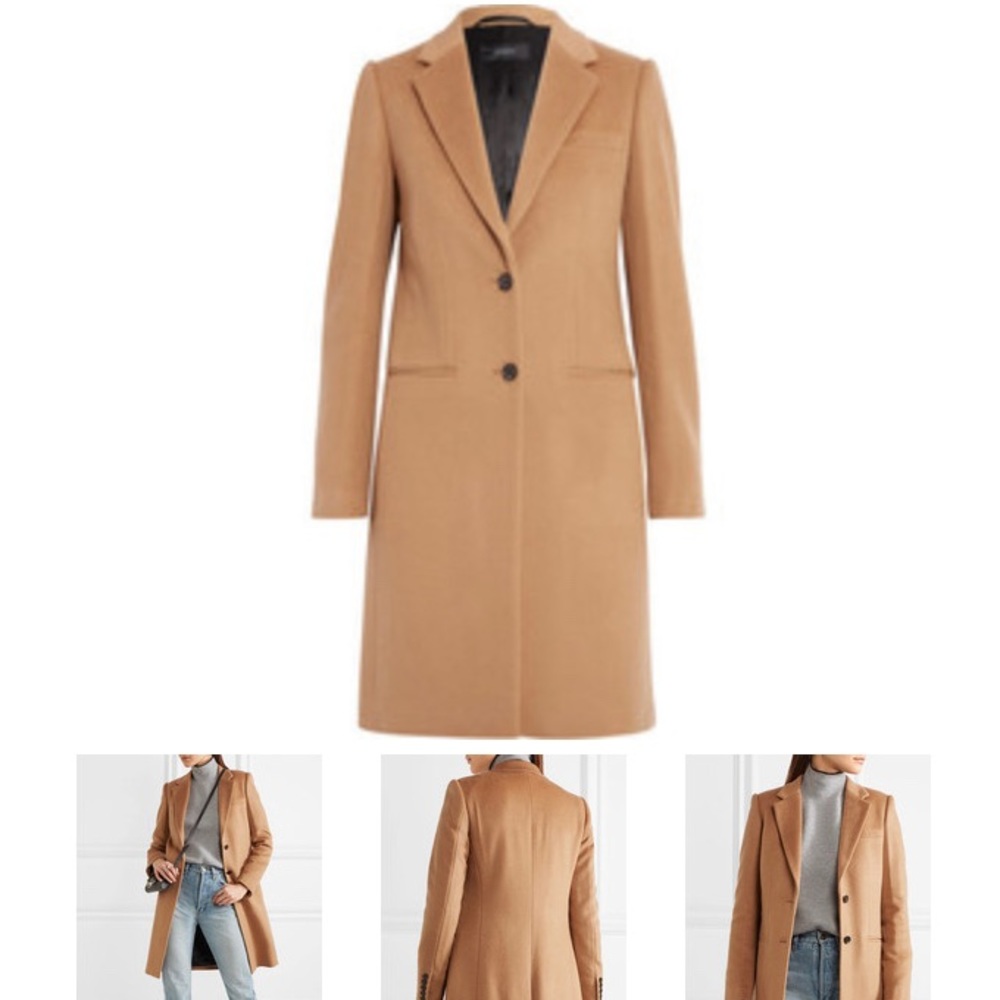 HOT DEAL JOSEPH Wool And Camel Hair Blend Coat , XS 🎊🎉🎊